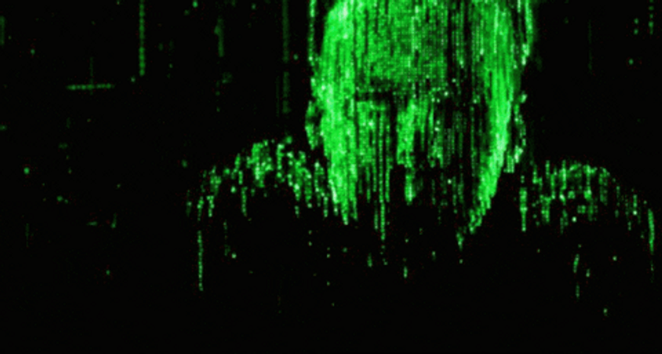 Neo reading the matrix